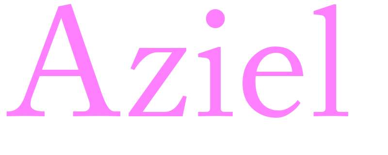 Aziel - girls name