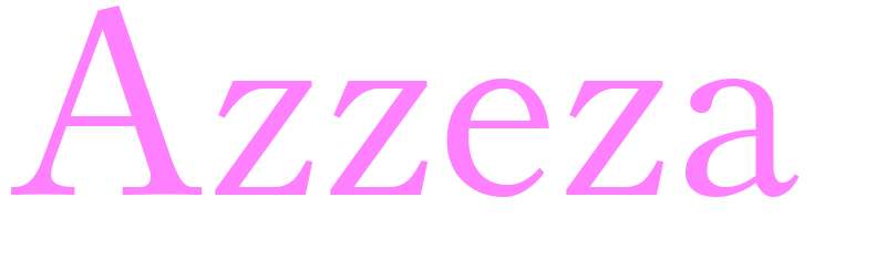 Azzeza - girls name