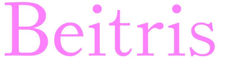 Beitris - girls name