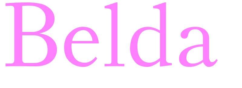 Belda - girls name