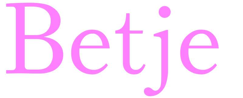 Betje - girls name