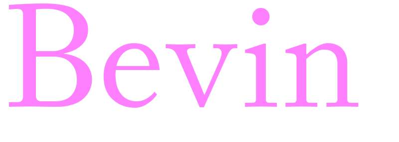 Bevin - girls name