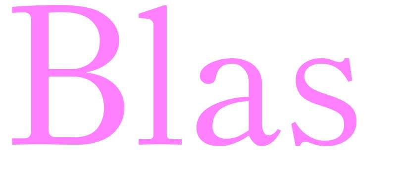 Blas - girls name