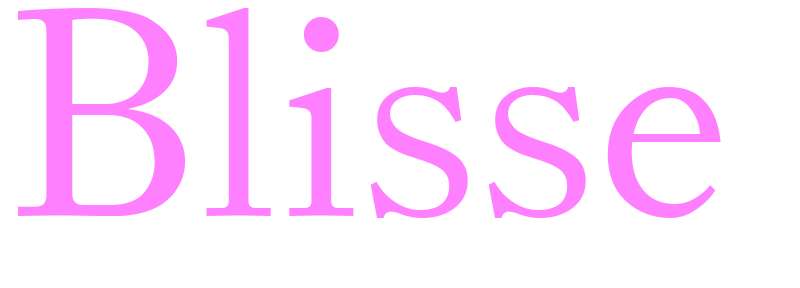 Blisse - girls name