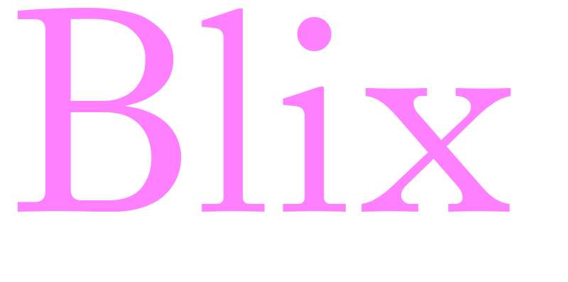 Blix - girls name