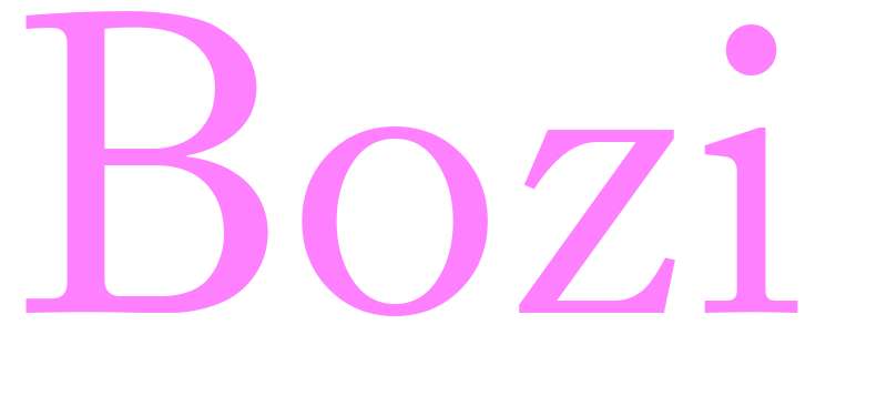 Bozi - girls name