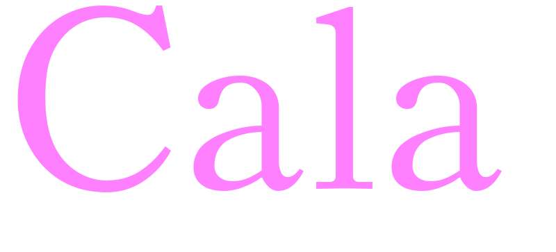 Cala - girls name