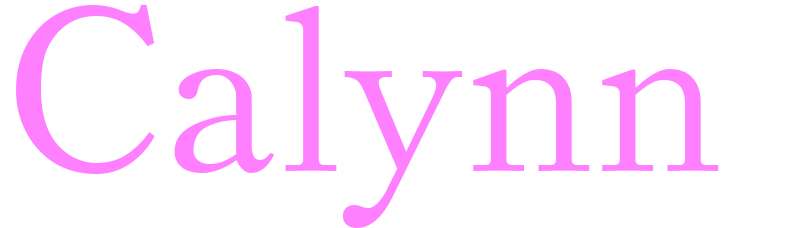 Calynn - girls name