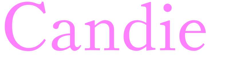 Candie - girls name