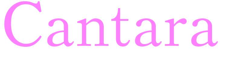 Cantara - girls name