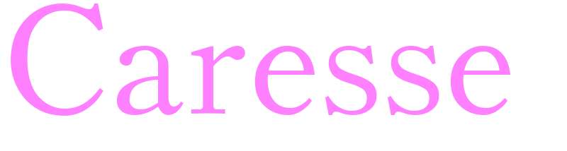 Caresse - girls name