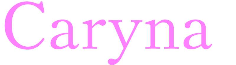 Caryna - girls name