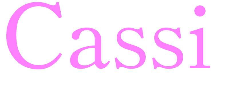 Cassi - girls name