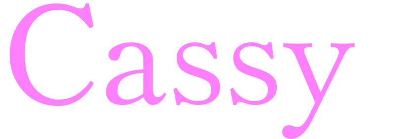 Cassy - girls name