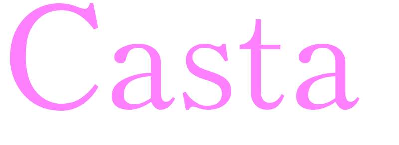 Casta - girls name