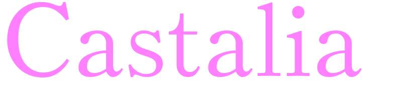 Castalia - girls name