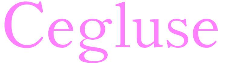 Cegluse - girls name