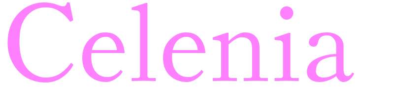 Celenia - girls name