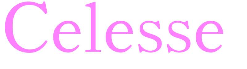 Celesse - girls name