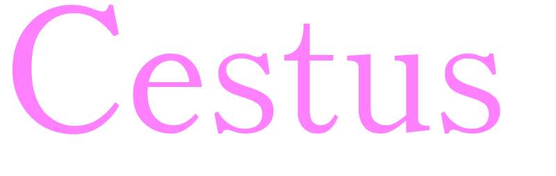 Cestus - girls name