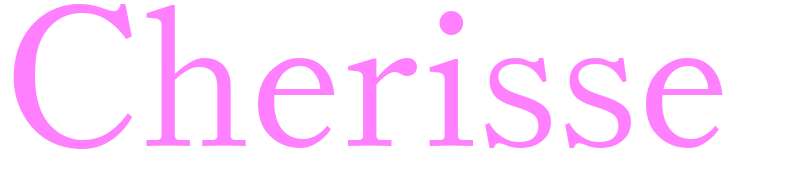 Cherisse - girls name