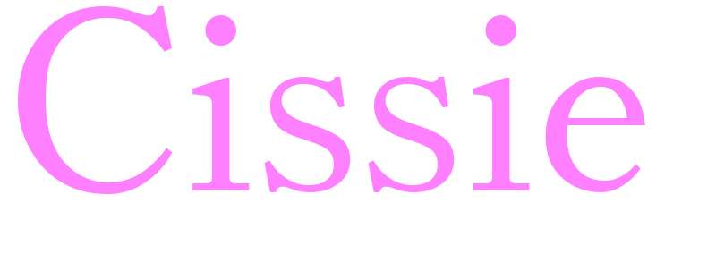 Cissie - girls name