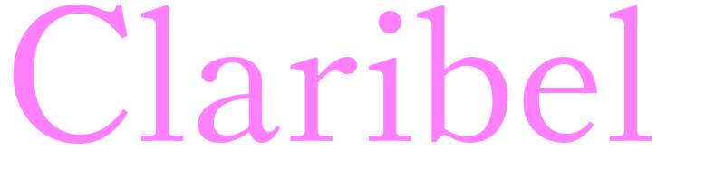 Claribel - girls name