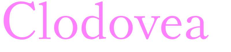 Clodovea - girls name