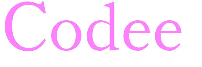 Codee - girls name