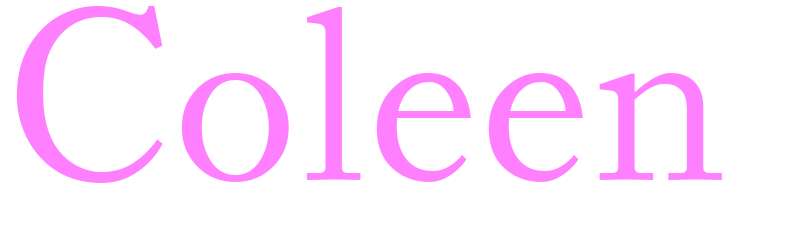 Coleen - girls name