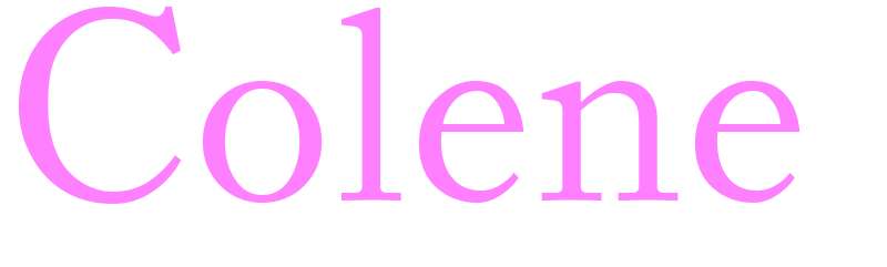 Colene - girls name