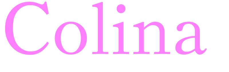 Colina - girls name