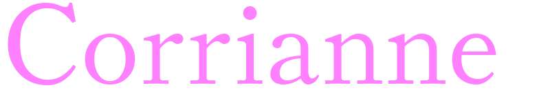 Corrianne - girls name