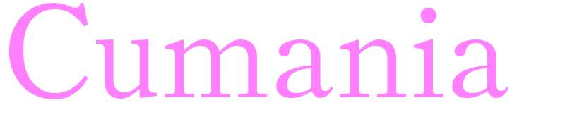 Cumania - girls name