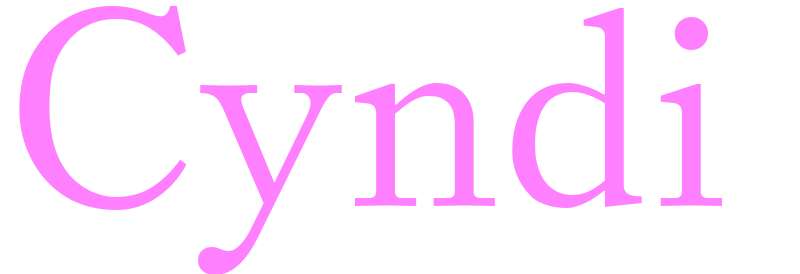 Cyndi - girls name