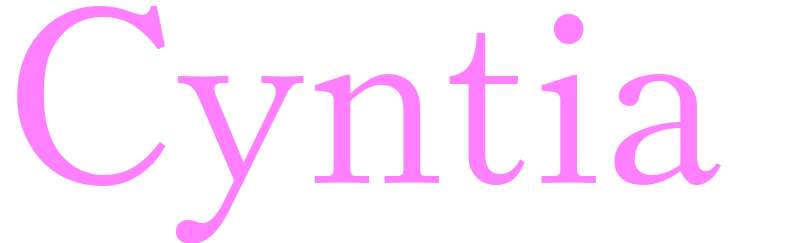 Cyntia - girls name