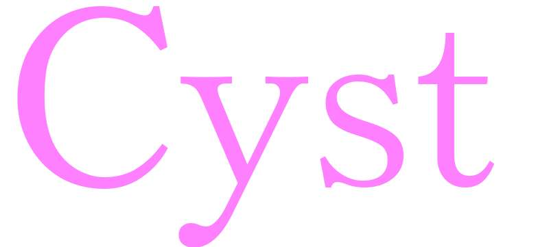 Cyst - girls name