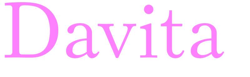 Davita - girls name