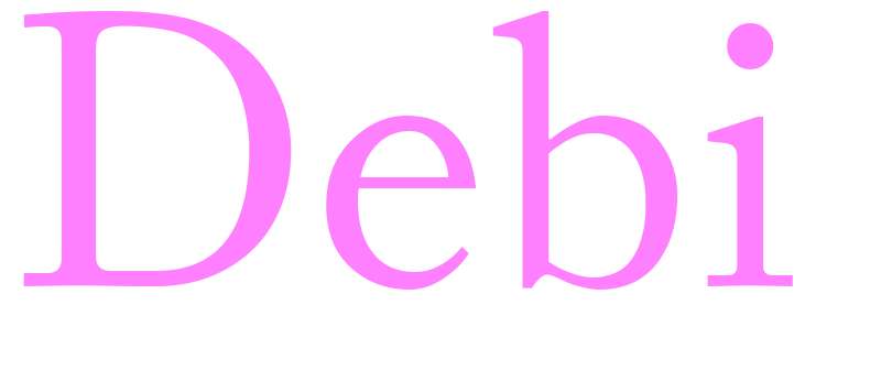 Debi - girls name