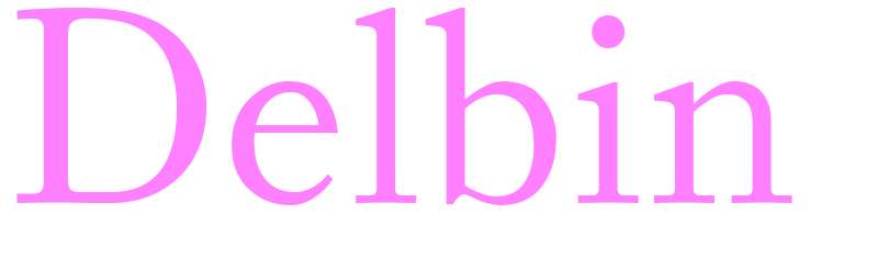 Delbin - girls name