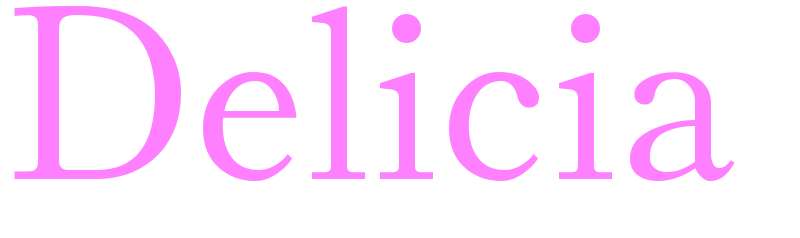 Delicia - girls name