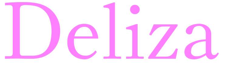 Deliza - girls name