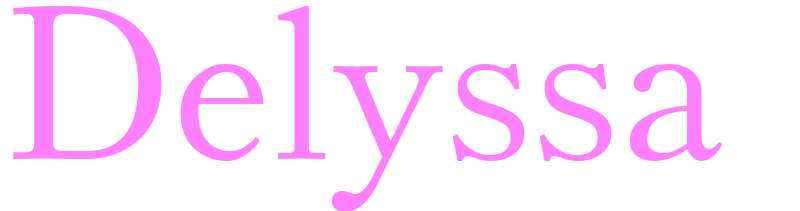 Delyssa - girls name