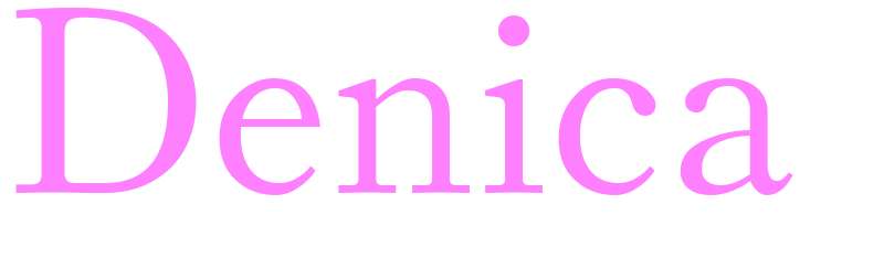 Denica - girls name