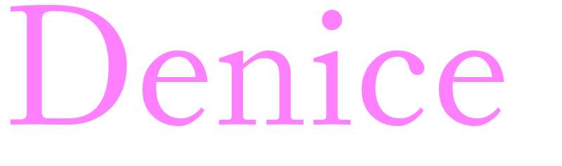 Denice - girls name