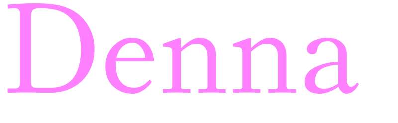 Denna - girls name