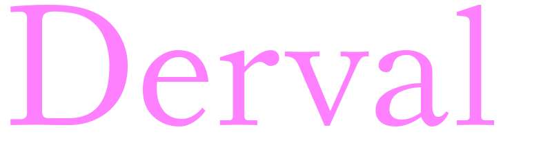 Derval - girls name