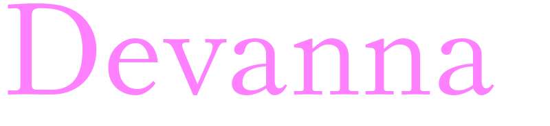 Devanna - girls name