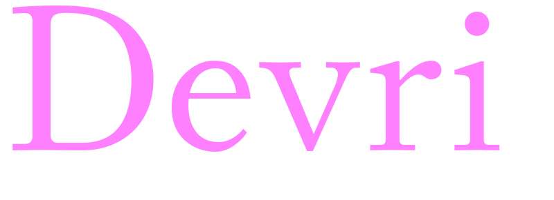 Devri - girls name