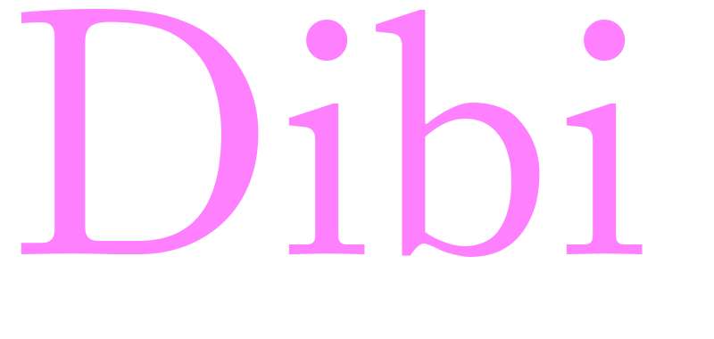 Dibi - girls name